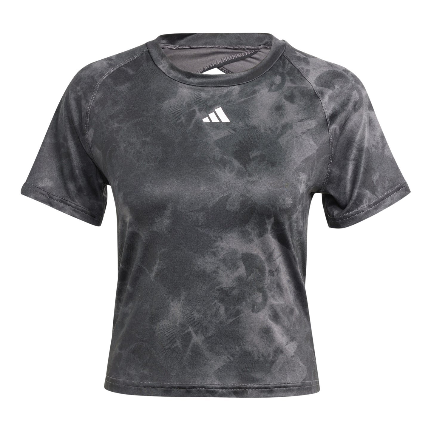 adidas AOP Flower T-shirt Dames - grijs, veelkleurig