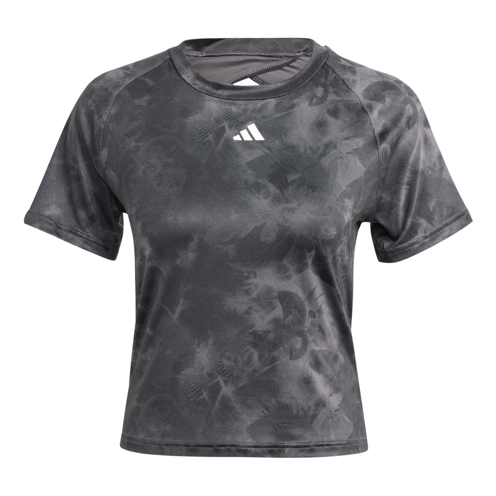 adidas AOP Flower T-shirt Dames - grijs, veelkleurig