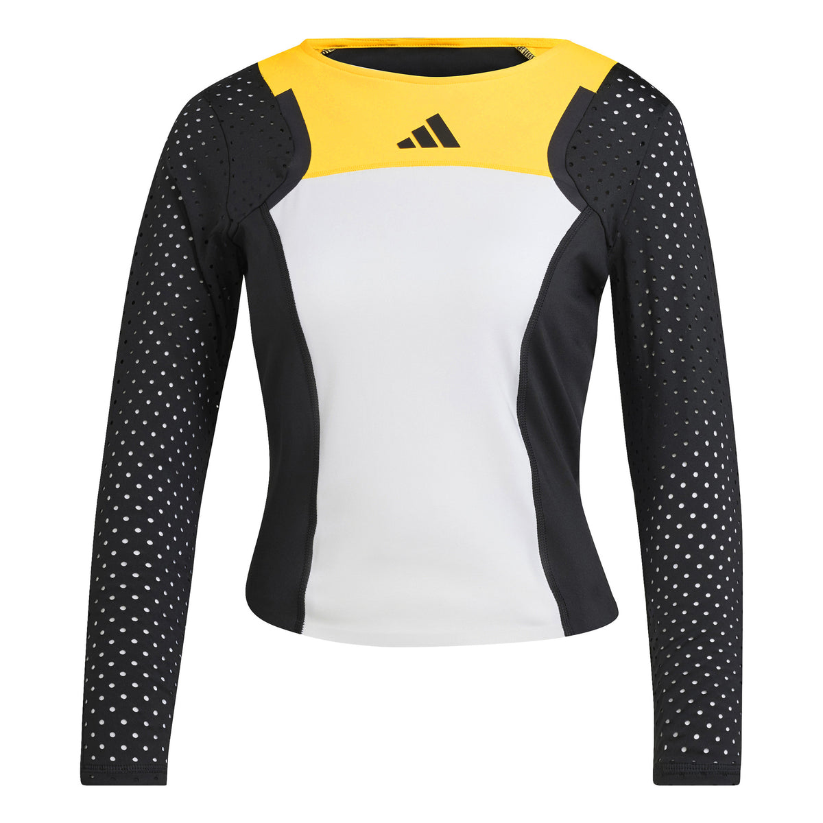 adidas 3/4 Pro Longsleeve Dames - wit, zwart