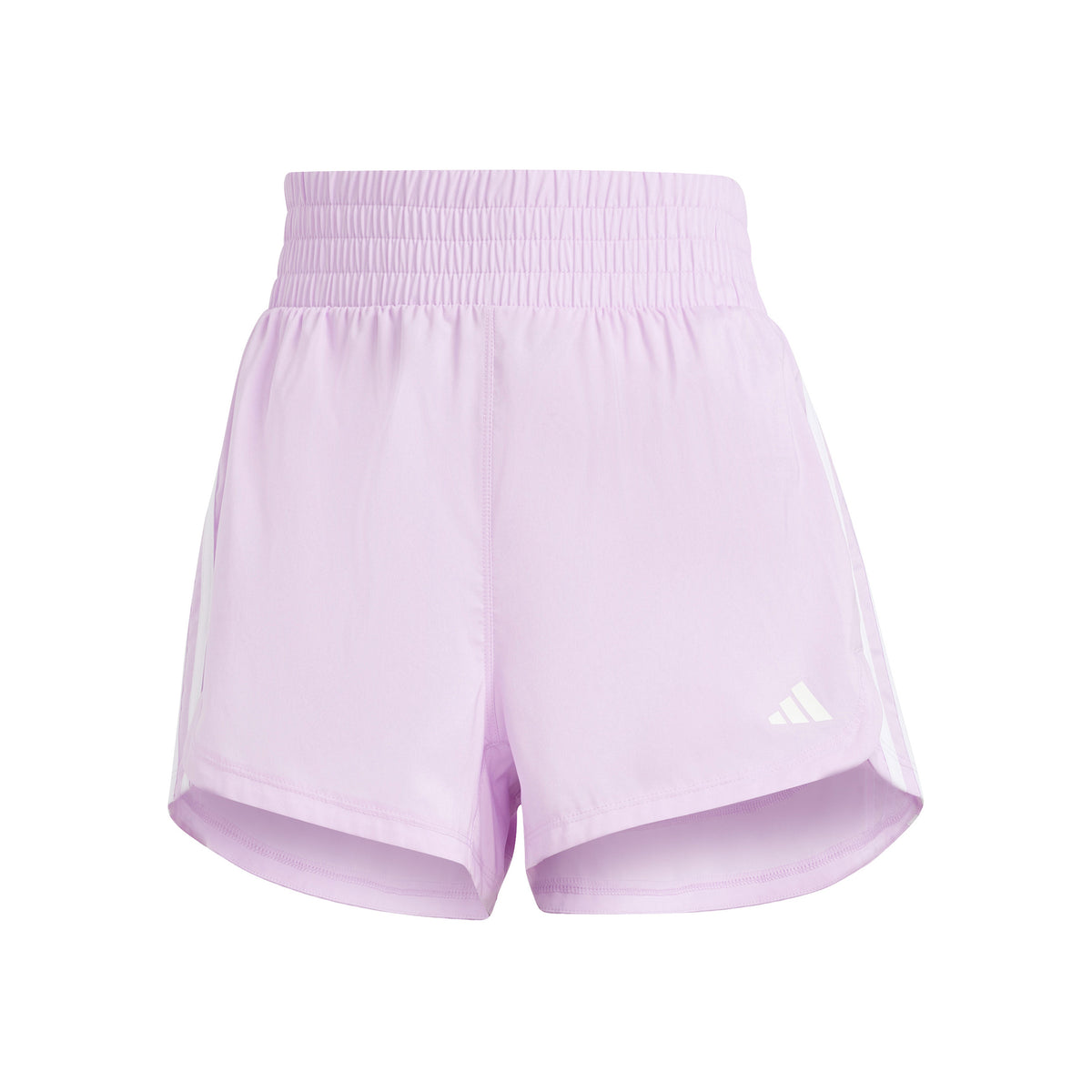 adidas Pacer Woven High Shorts Dames - roze,