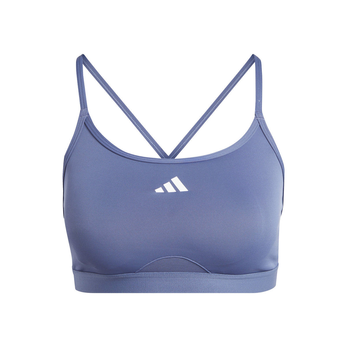 adidas Aeroimpact Low Support Sport-bh Dames - blaugrau