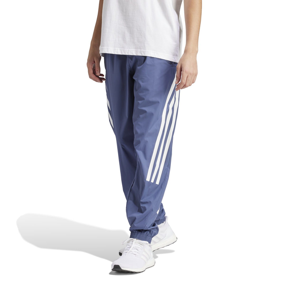 adidas Future Icon Woven Trainingsbroek Heren - blauw, wit