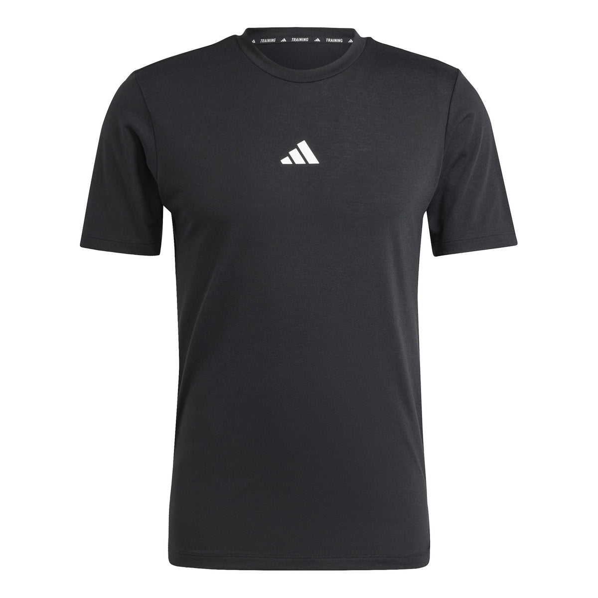 adidas Woven Logo T-shirt Heren - zwart,