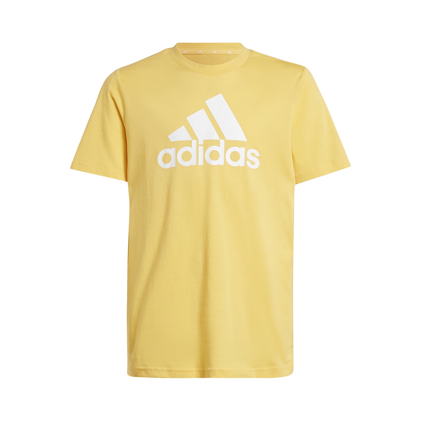 adidas Big Logo T-shirt Jongens - geel, wit