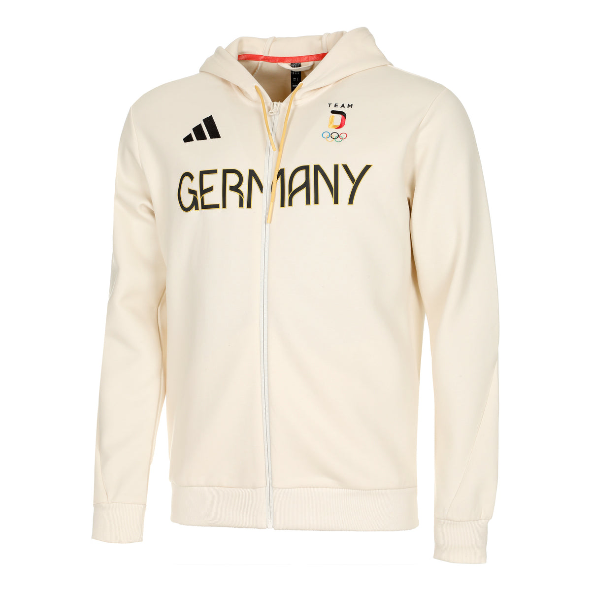 adidas Team Sportjas Heren - crème,