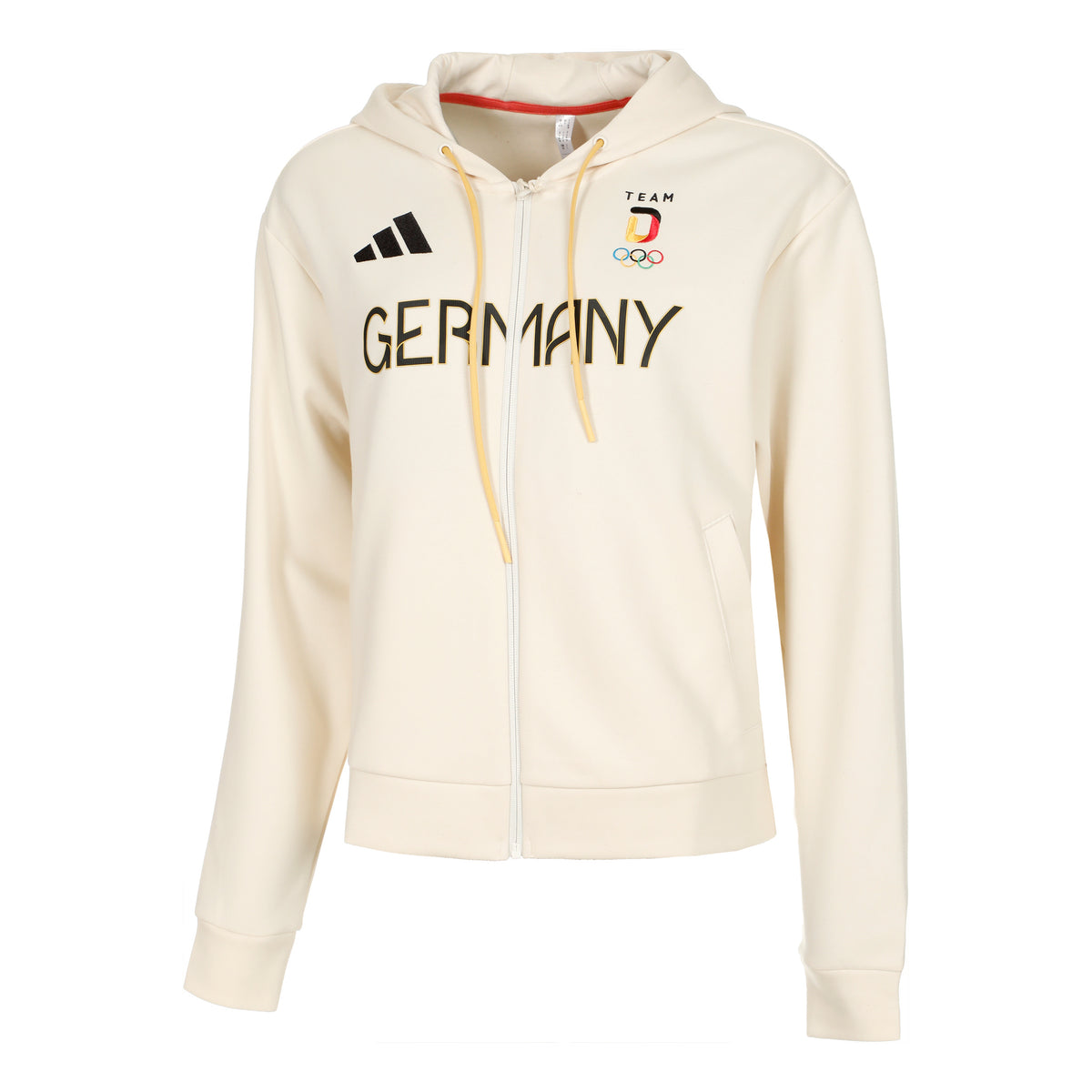 adidas Team Sportjas Dames - crème,