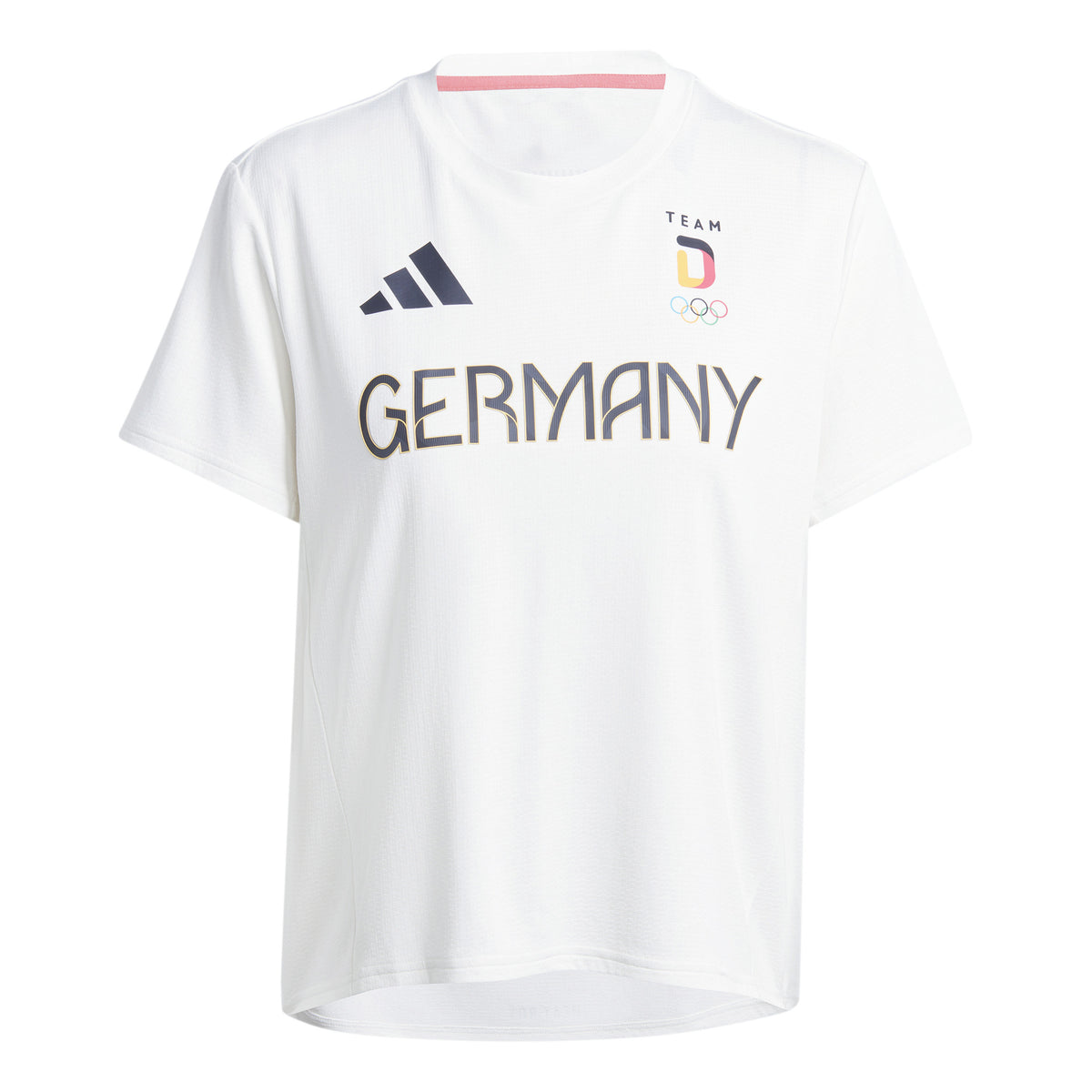 adidas Team HR Tee T-shirt Dames - wit,