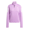 Own the Run Half-Zip Longsleeve Dames - paars,