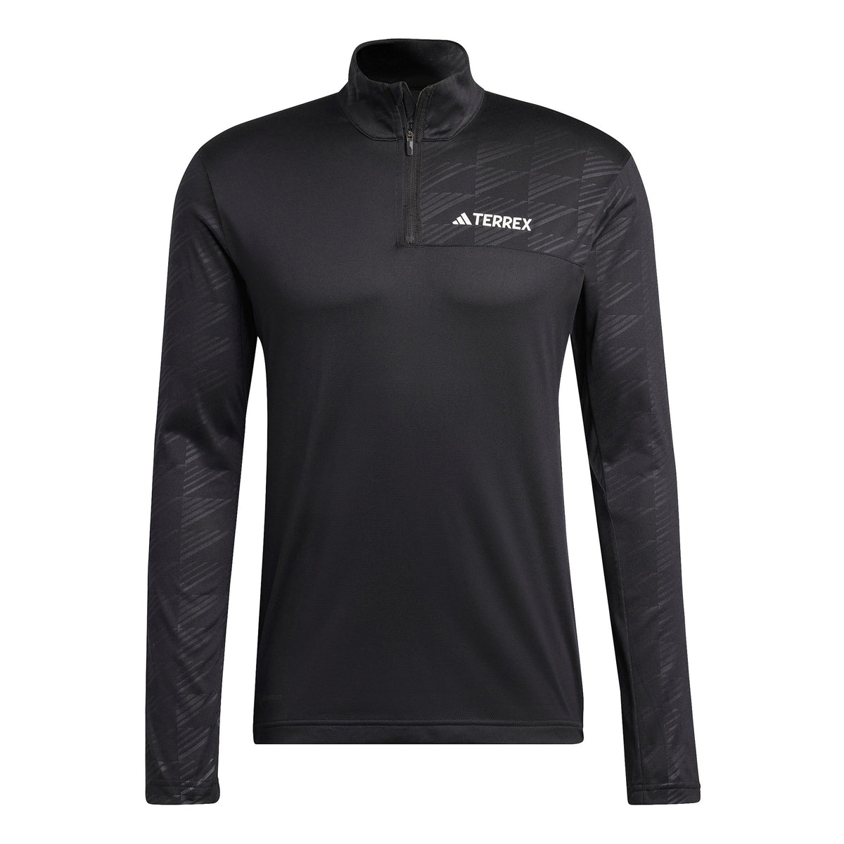 adidas Terrex MT Half-Zip Longsleeve Heren - zwart,