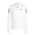 Own The Run B Half-Zip Longsleeve Heren - wit,