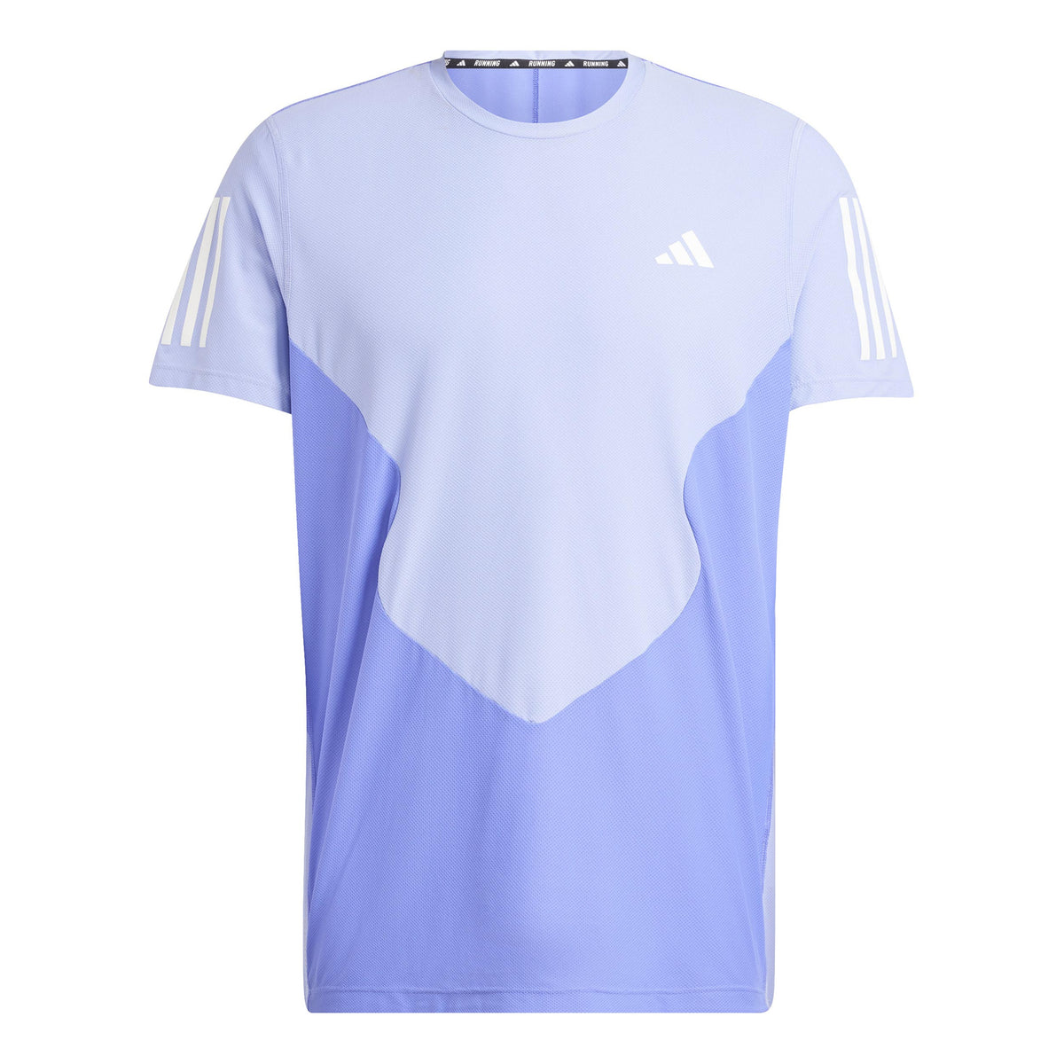 adidas Own the Run Hardloopshirt Heren - blauw,