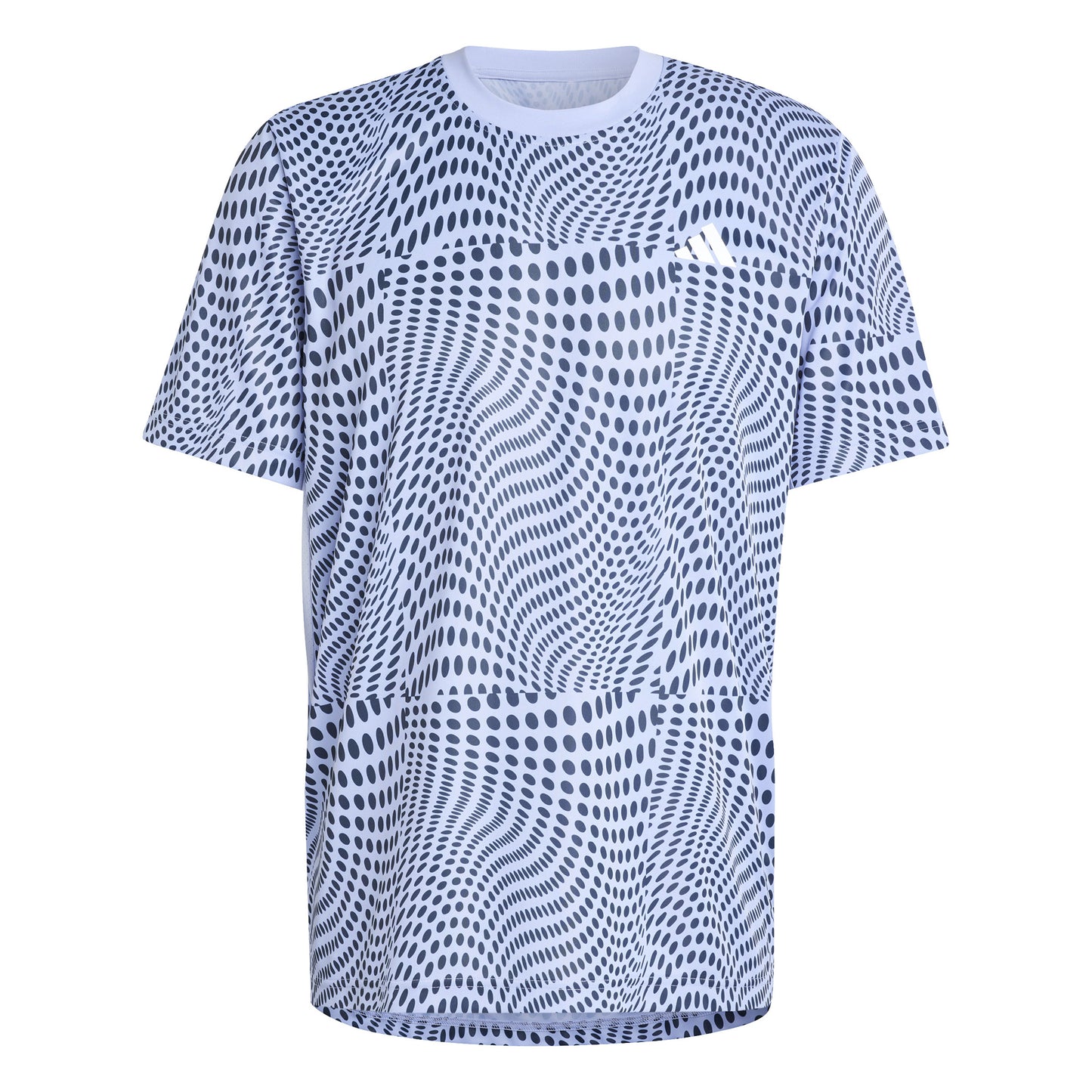 adidas Club Graphic T-shirt Heren - wit, blauw