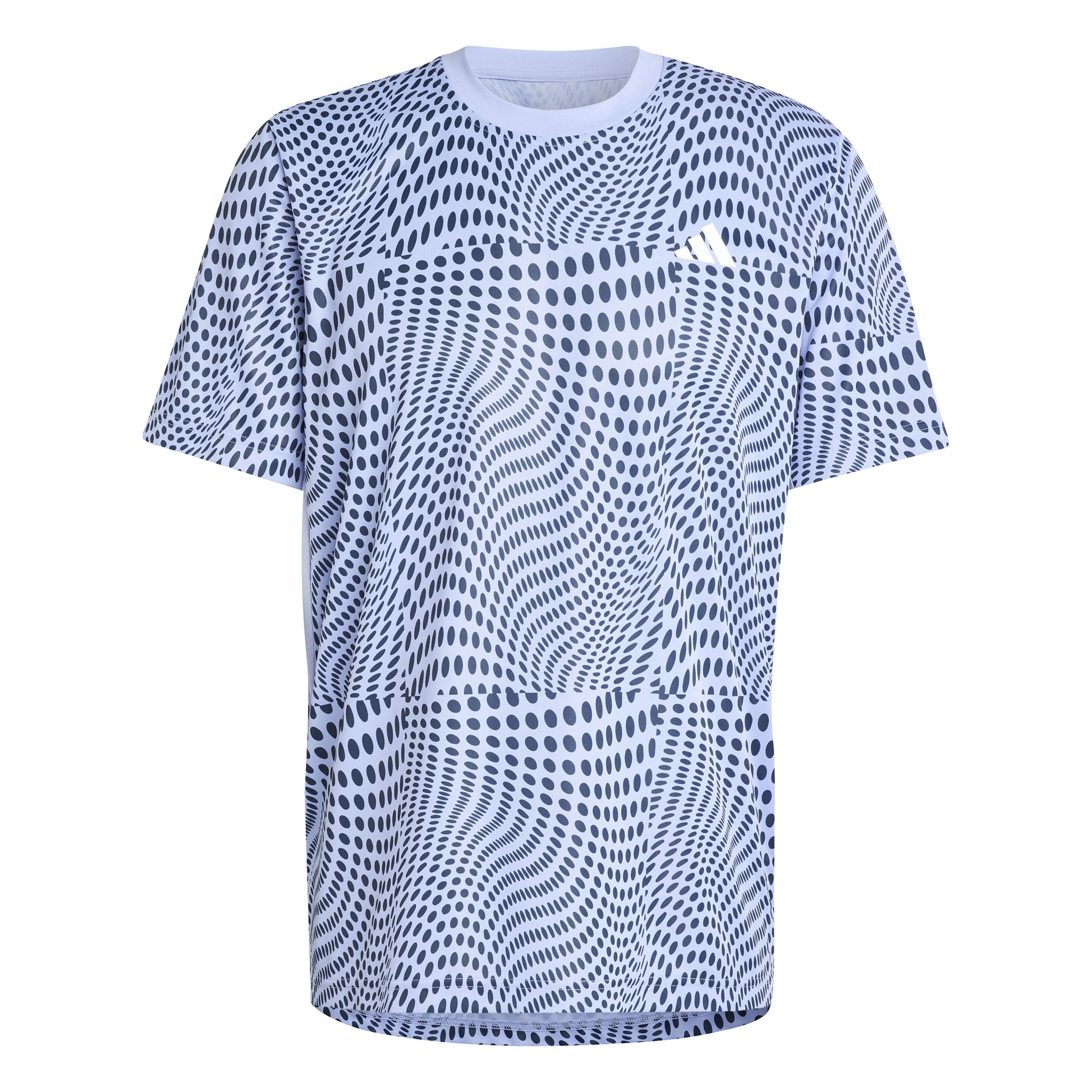 adidas Club Graphic T-shirt Heren - wit, blauw
