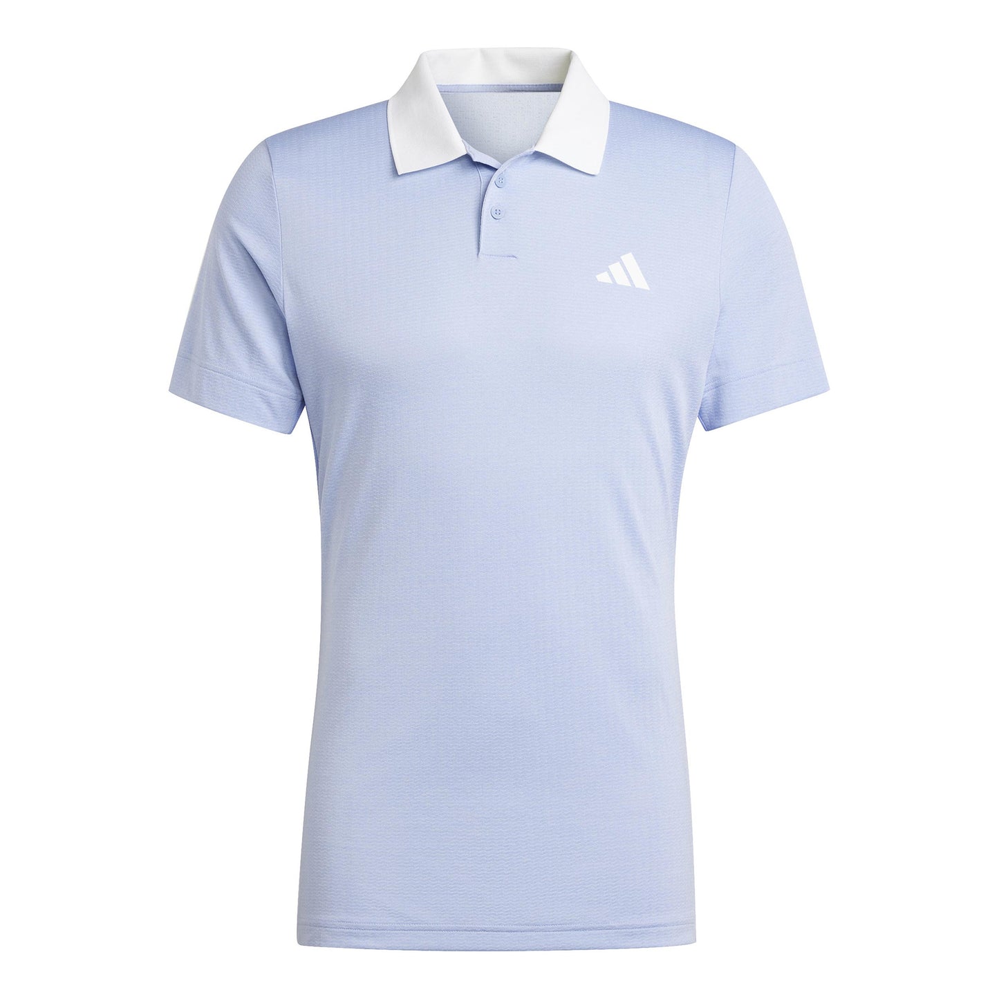 adidas Freelift Polo Heren - lichtblauw, wit