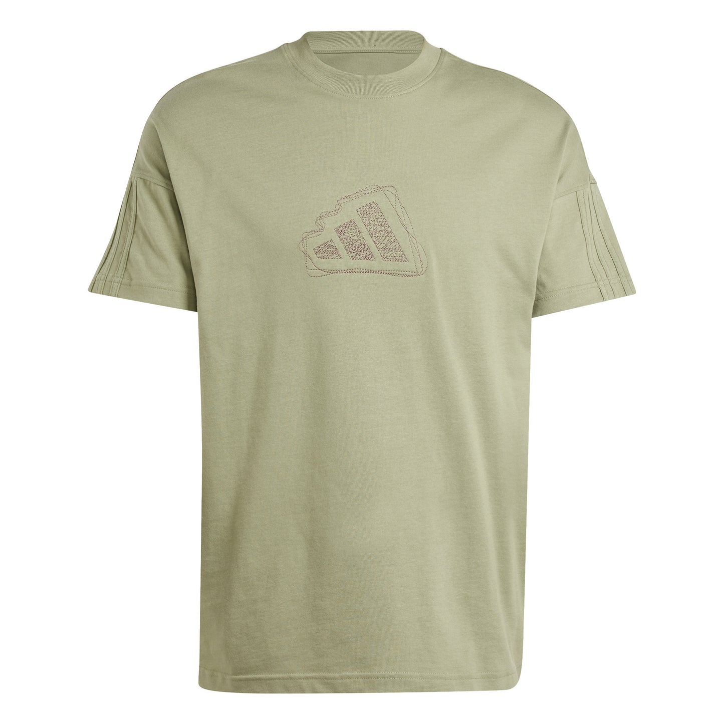 adidas All SZN T-shirt Heren - salie,