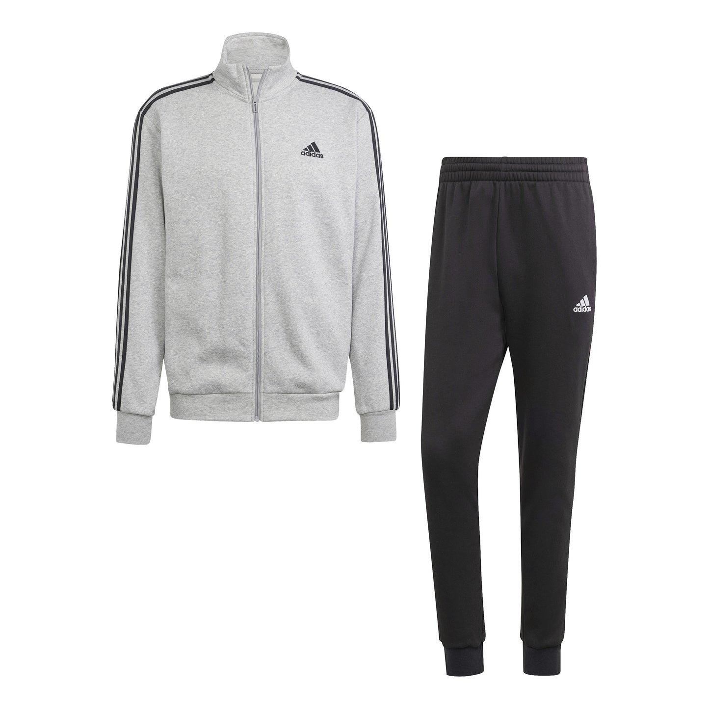 adidas 3Stripes Trainingspak Heren-Lichtgrijs,Zwart