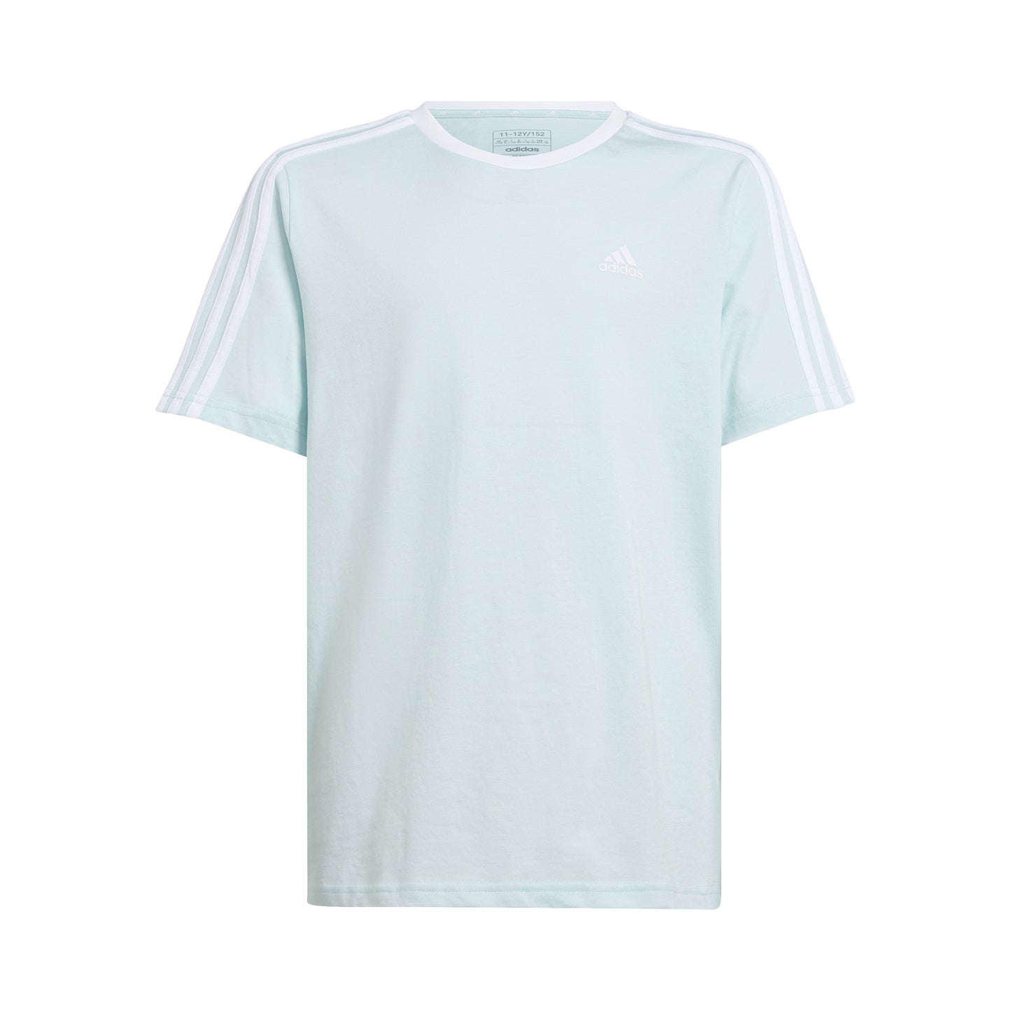 adidas 3Stripes BF T-shirt Meisjes - mint, wit