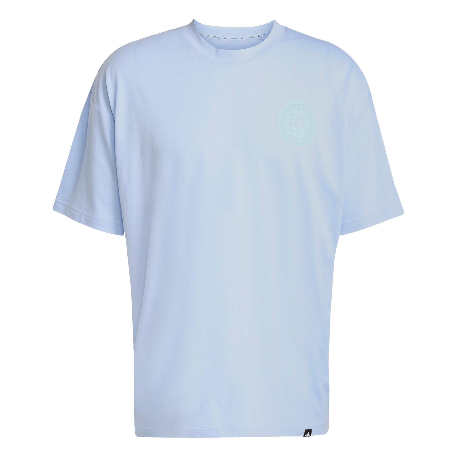 adidas Gfx Glob Q3 T-shirt Heren-Blauw