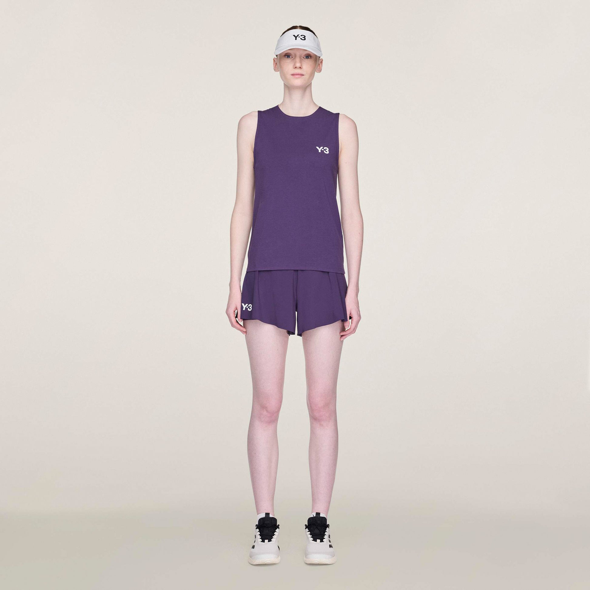 adidas Y-3 Match Shorts Dames-Paars