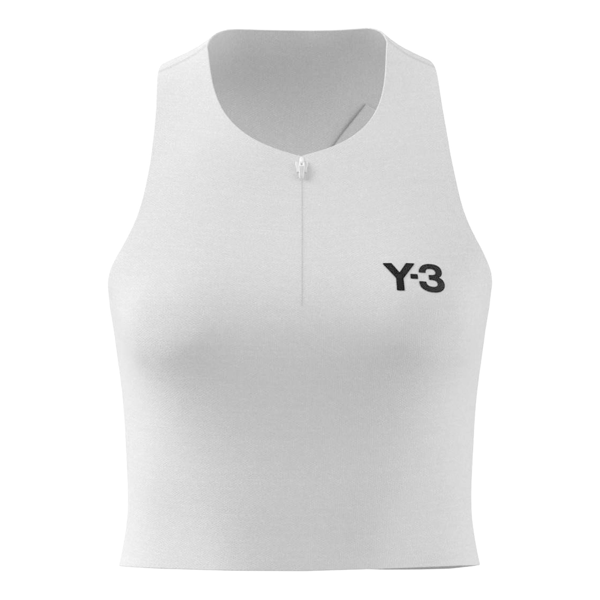 adidas Y-3 Crop Tanktop Dames-Grijs