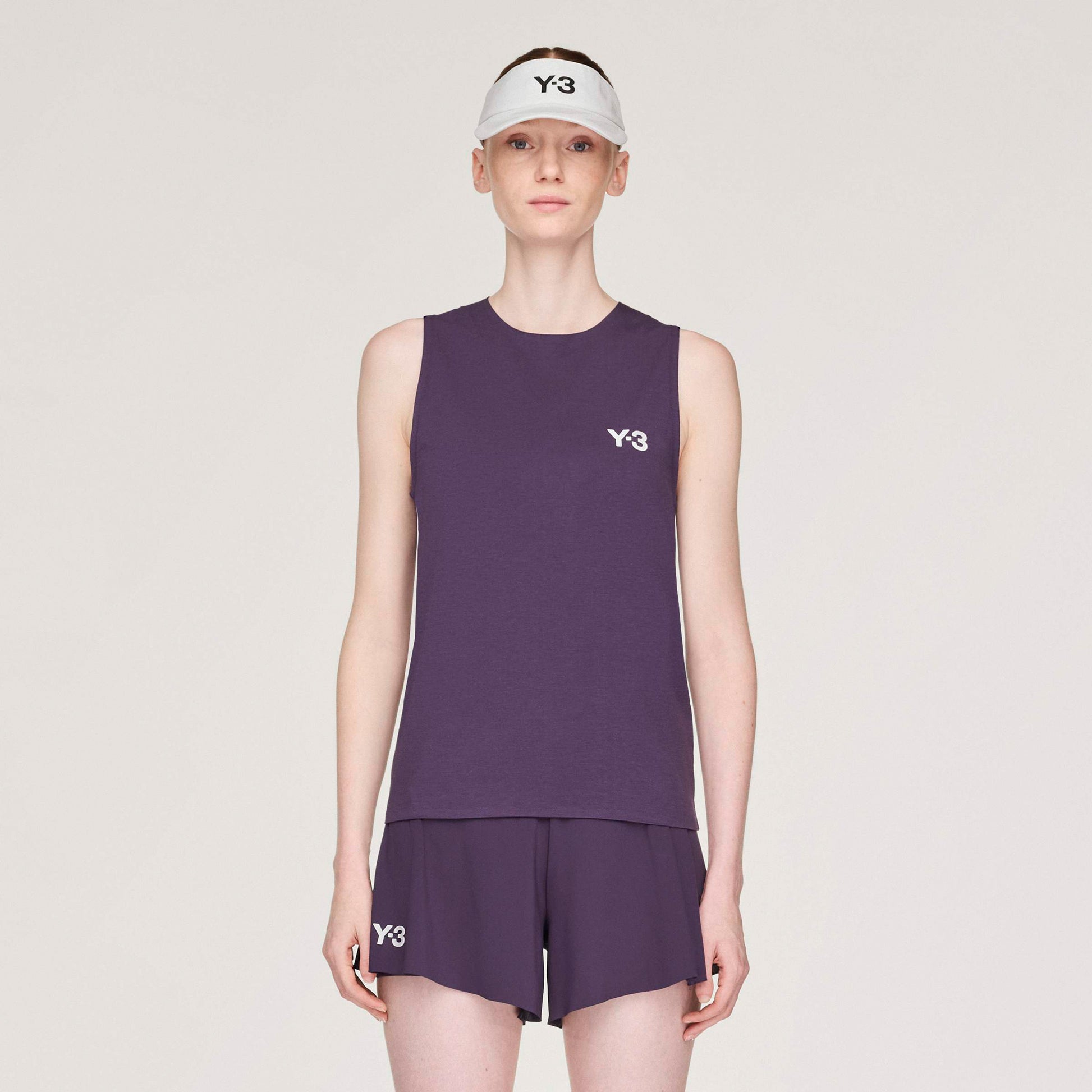 adidas Y-3 Match Tanktop Dames-Paars