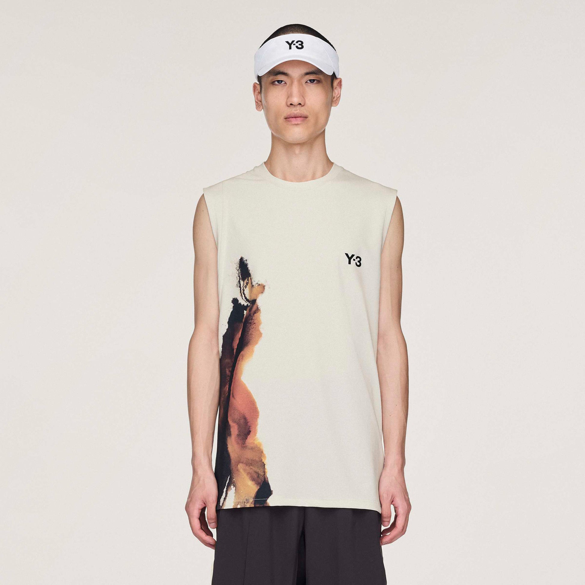 adidas Y-3 Tanktop Heren-Crème,Veelkleurig