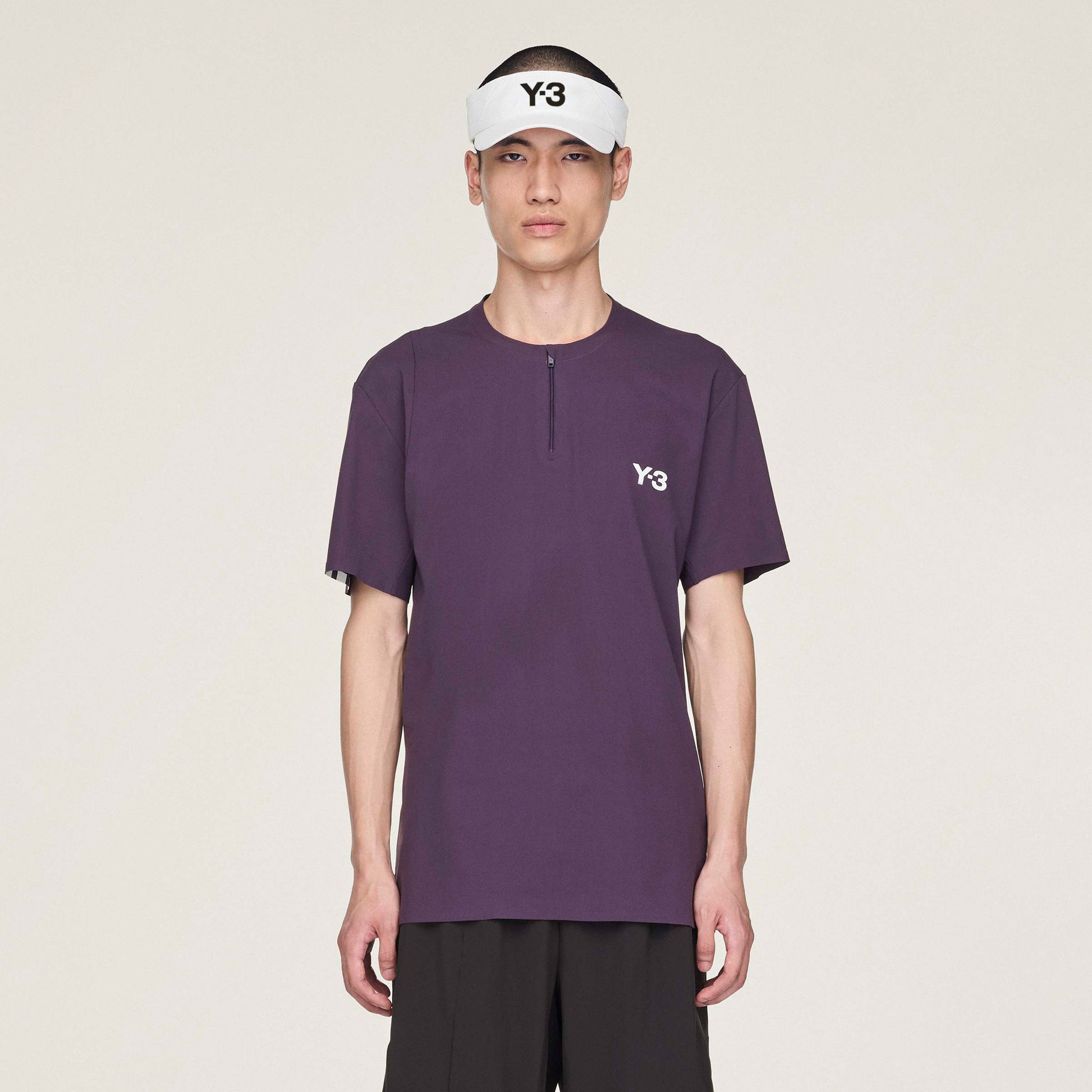 adidas Y-3 Zip Polo Heren-Paars