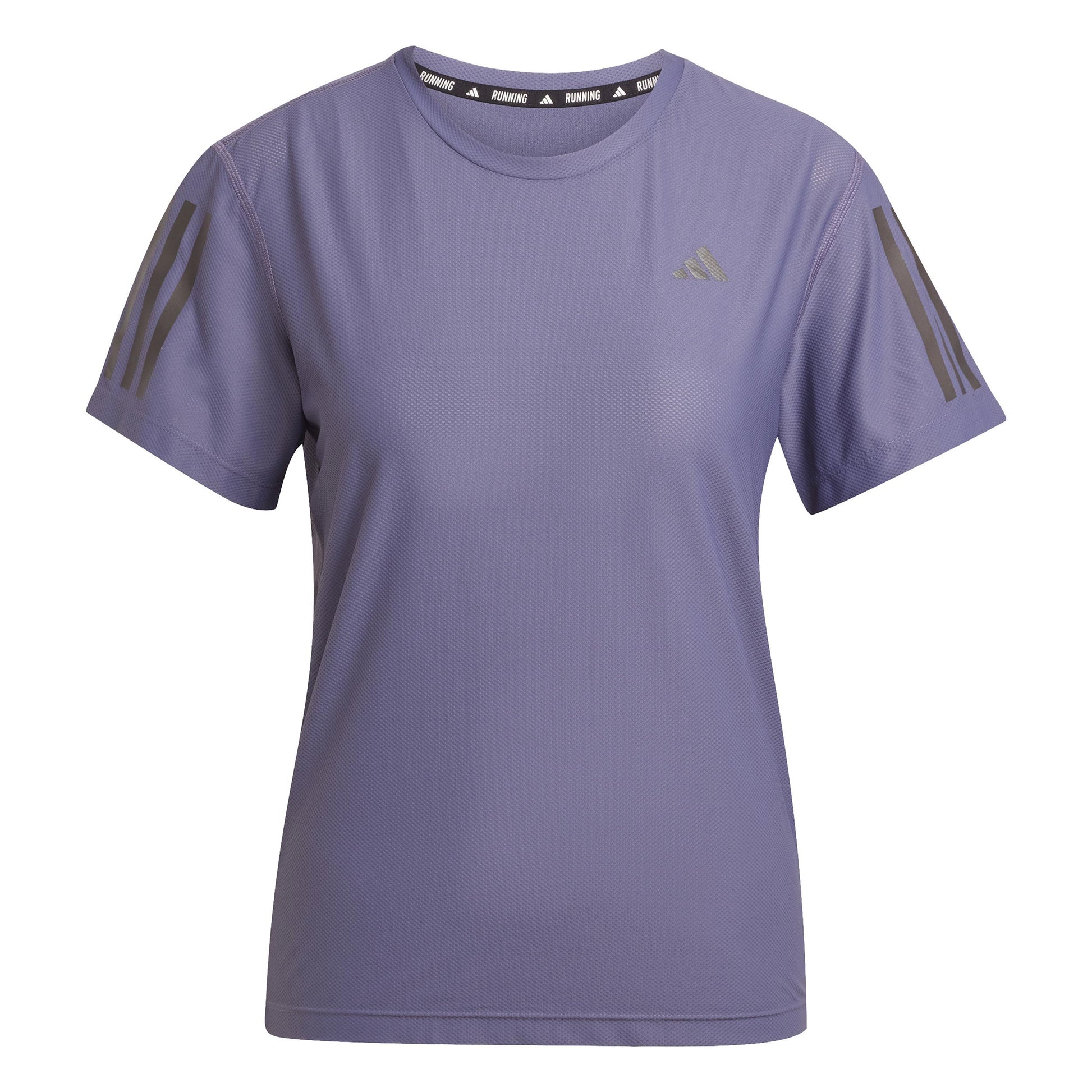 adidas Own the Run Hardloopshirt Dames - paars