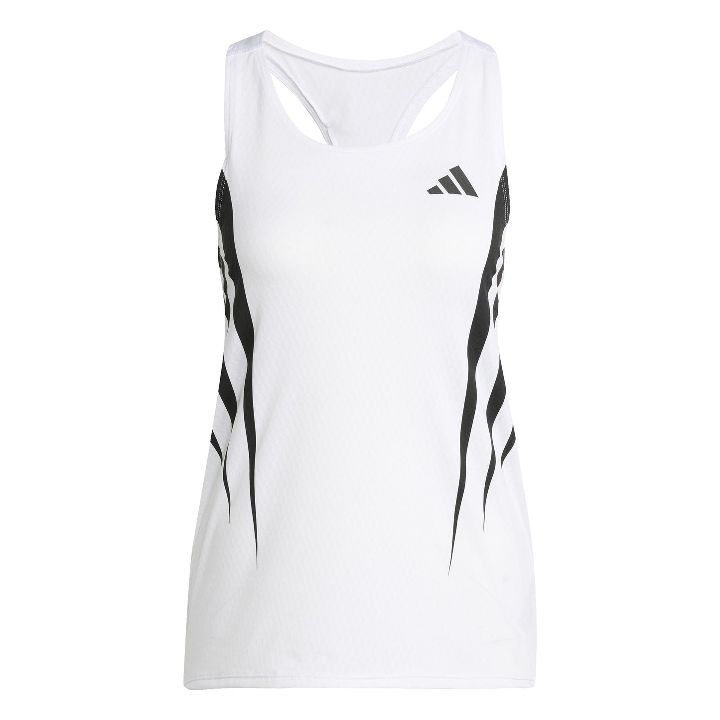 adidas Adizero Archive Singlet Hardloopshirt Dames-Wit