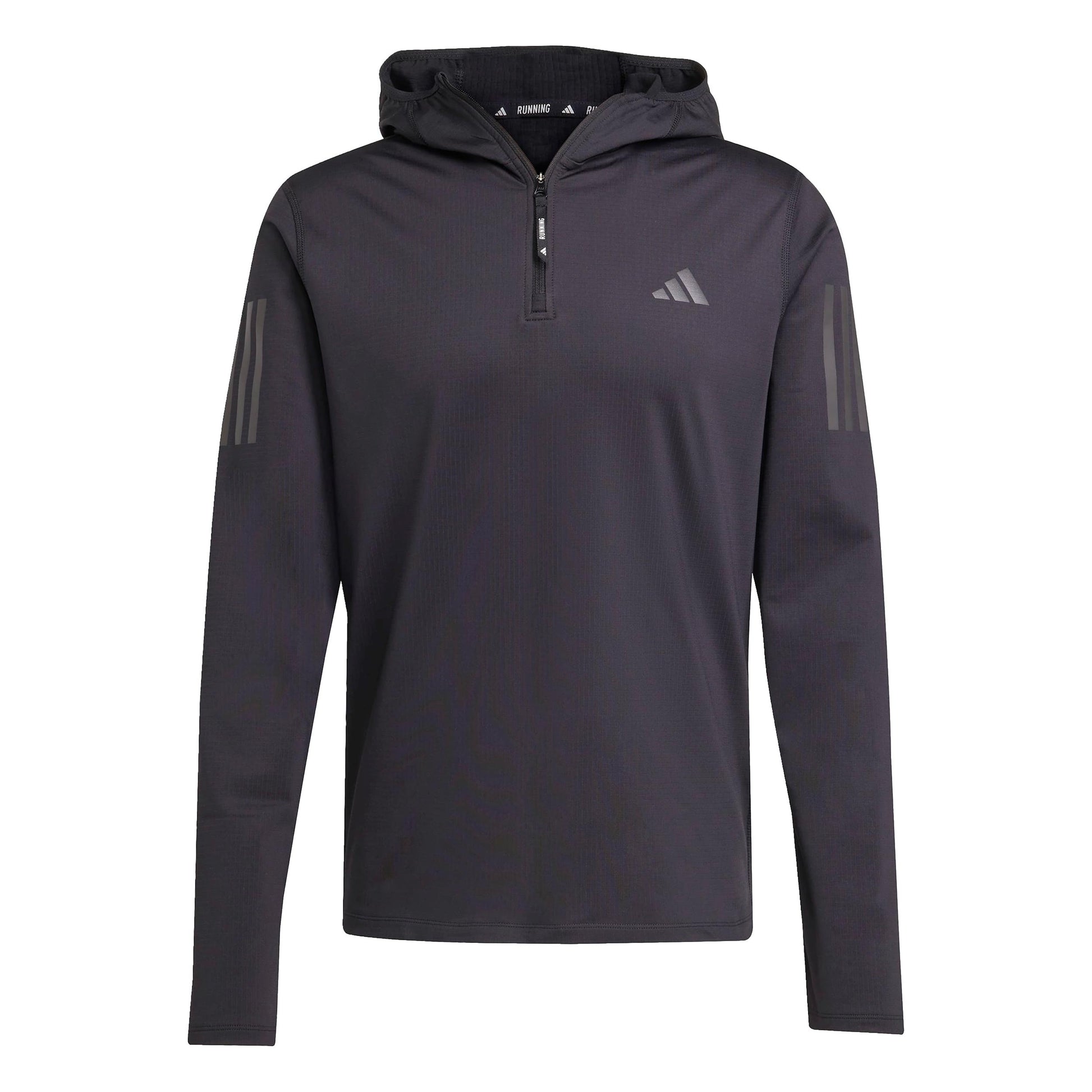adidas Own The Run Winter Half-Zip Hardloopshirt Heren-Zwart