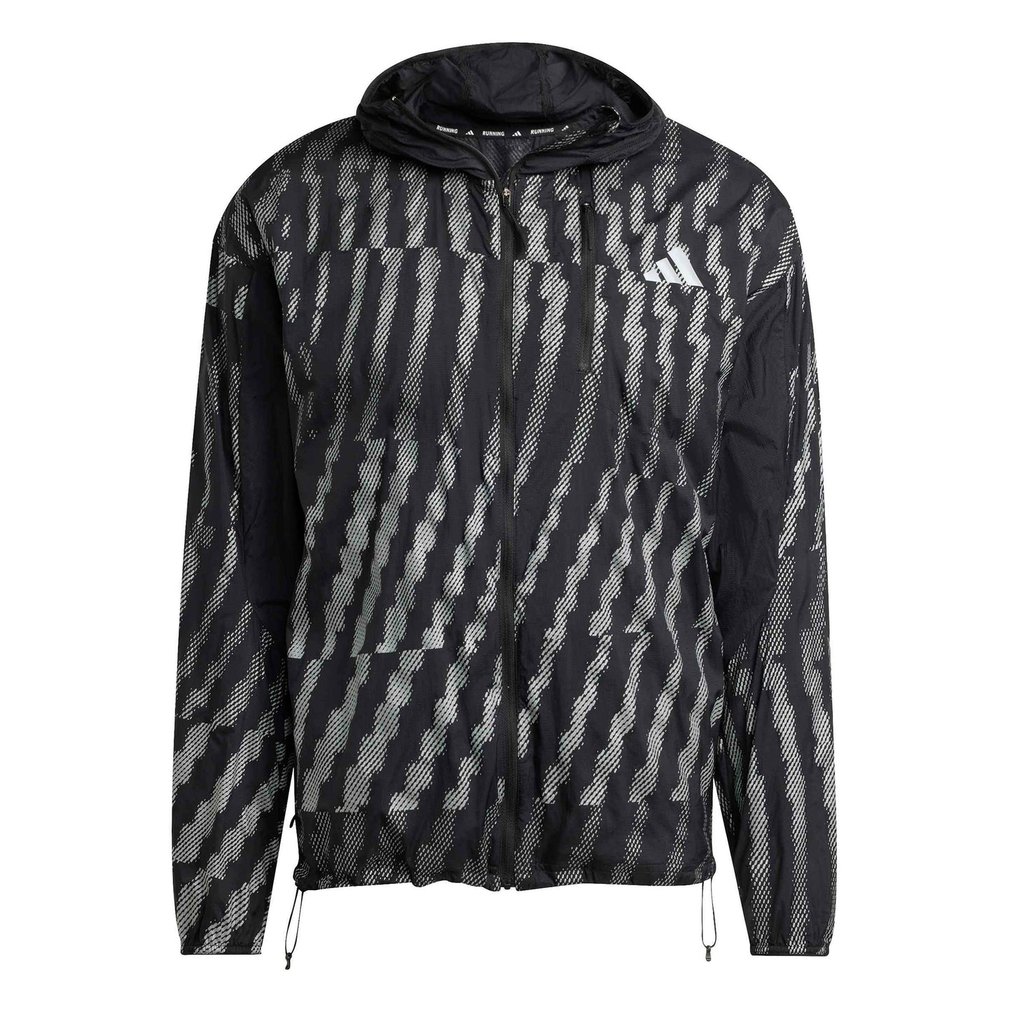 adidas Adi365 High Visible Hardloopjas Heren-Zwart,Zilver