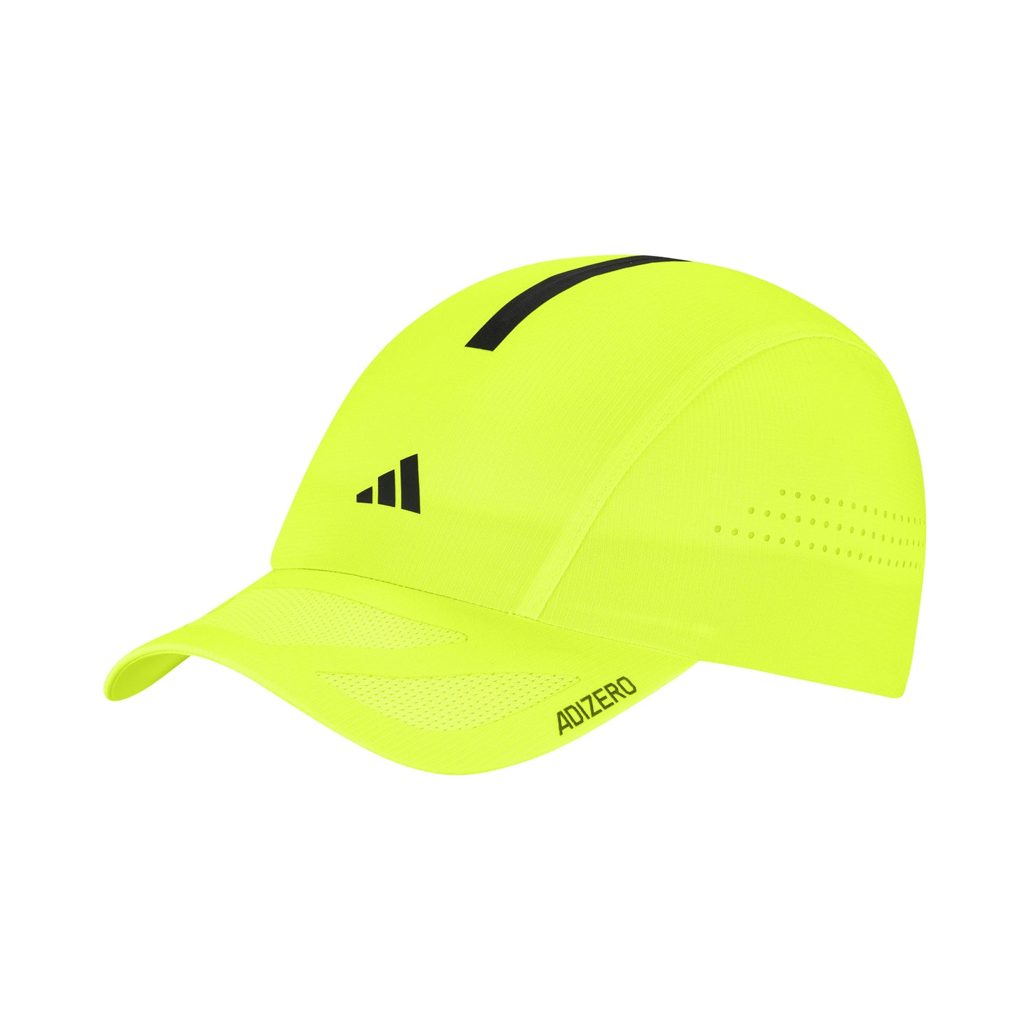 adidas adizero  Cap Unisex - neongeel, zwart