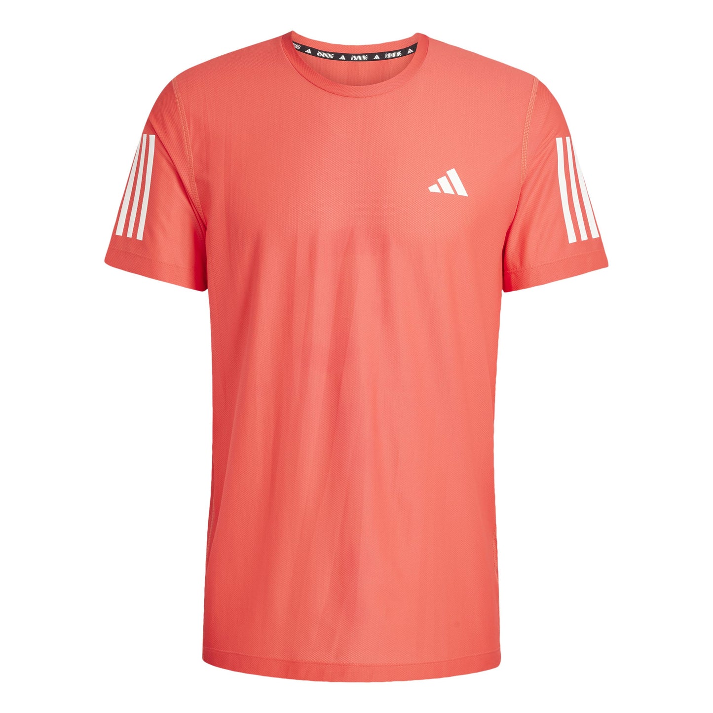adidas Own the Run Hardloopshirt Heren-koraal