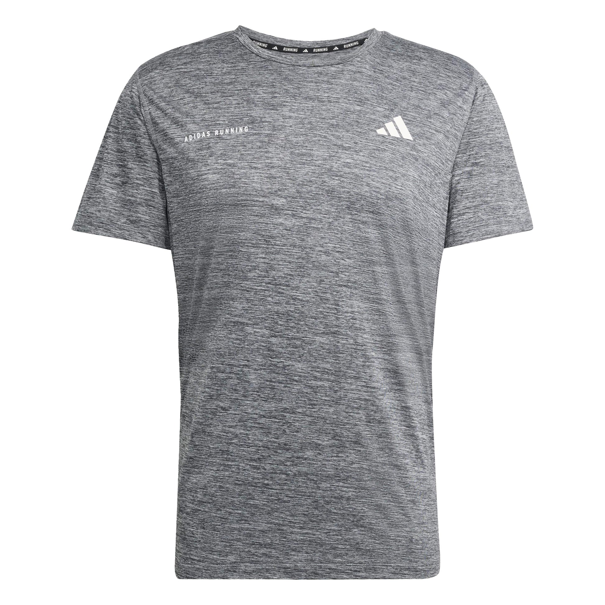 adidas Own The Run Hardloopshirt Heren-Zwart,Donkergrijs