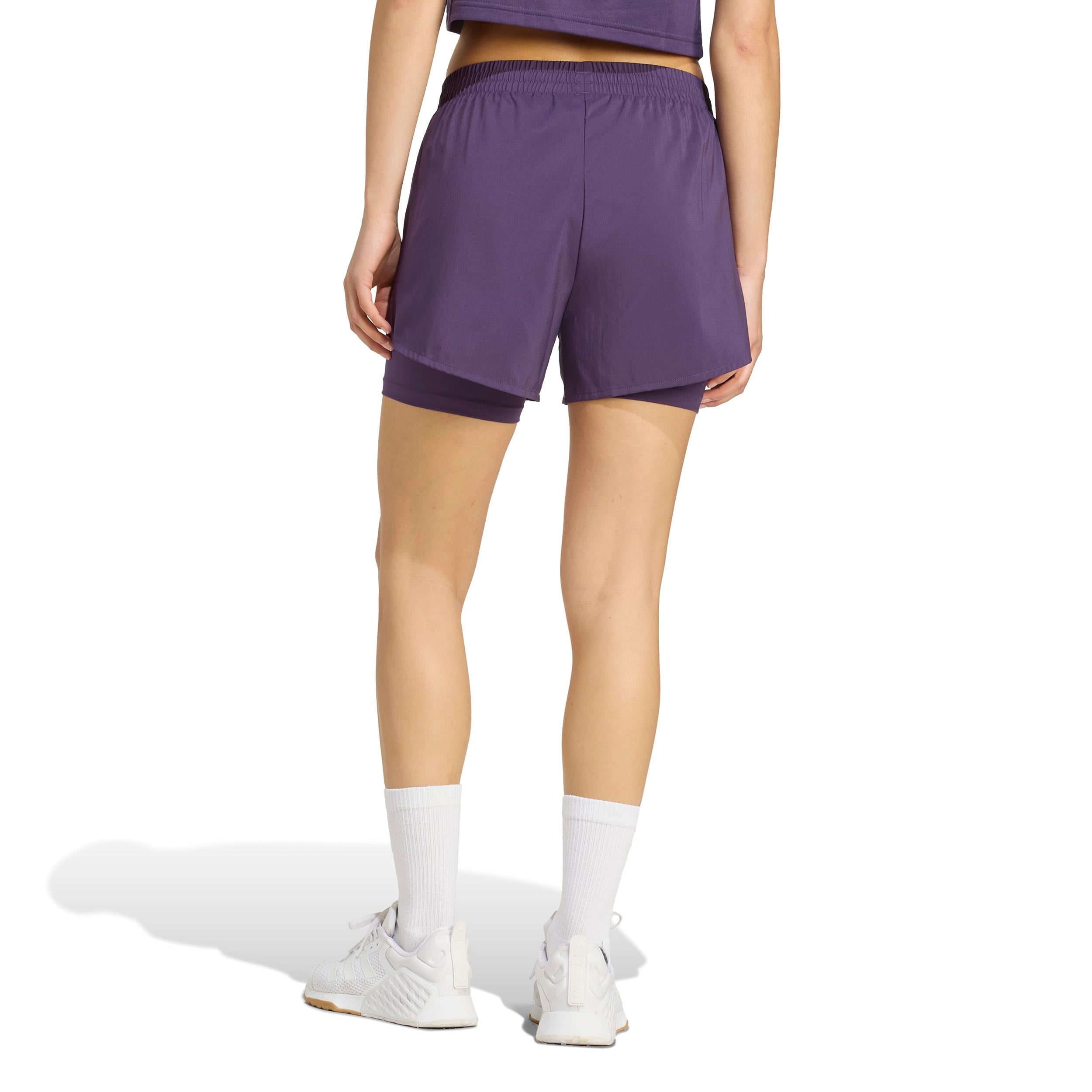 MIN 2in1 Shorts Dames-paars | Tennis-Point