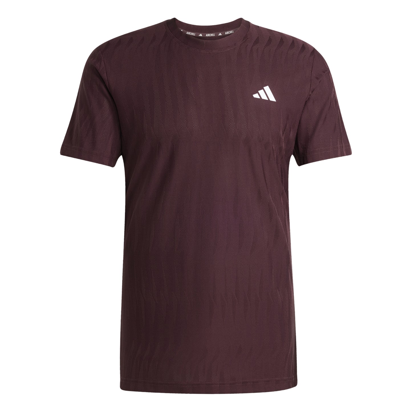 adidas Freelift T-shirt Heren - donkerrood,