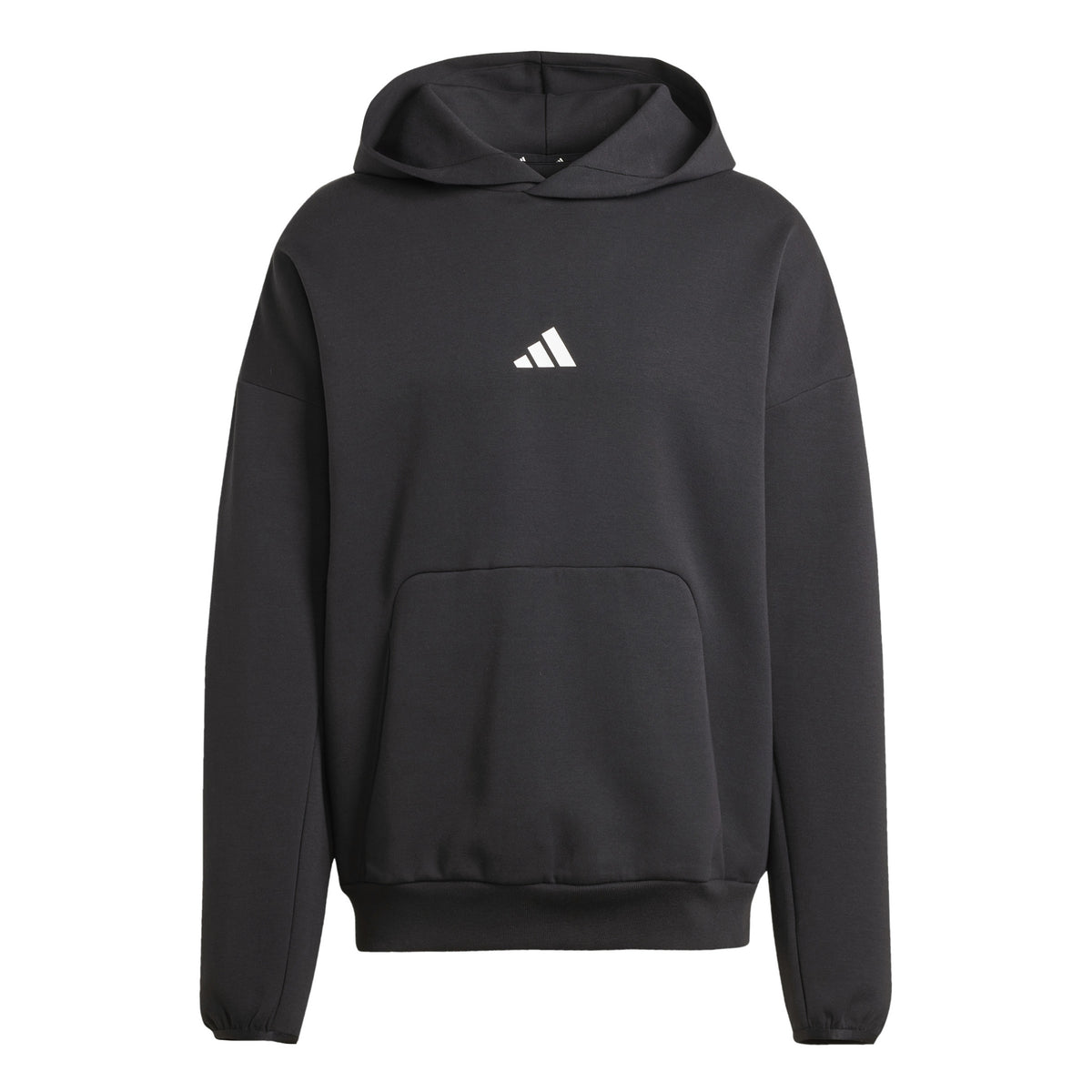 adidas Future Icon Small Logo Sweater Met Capuchon Heren-Zwart