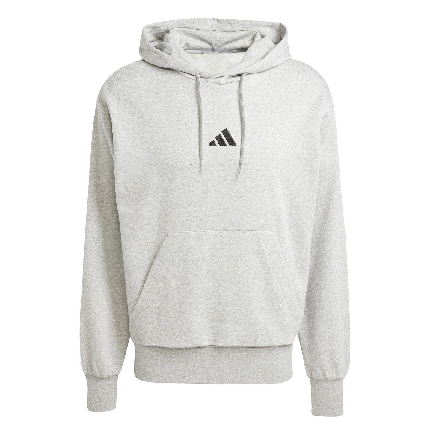 adidas Feelcozy Sweater met capuchon Heren - lichtgrijs,