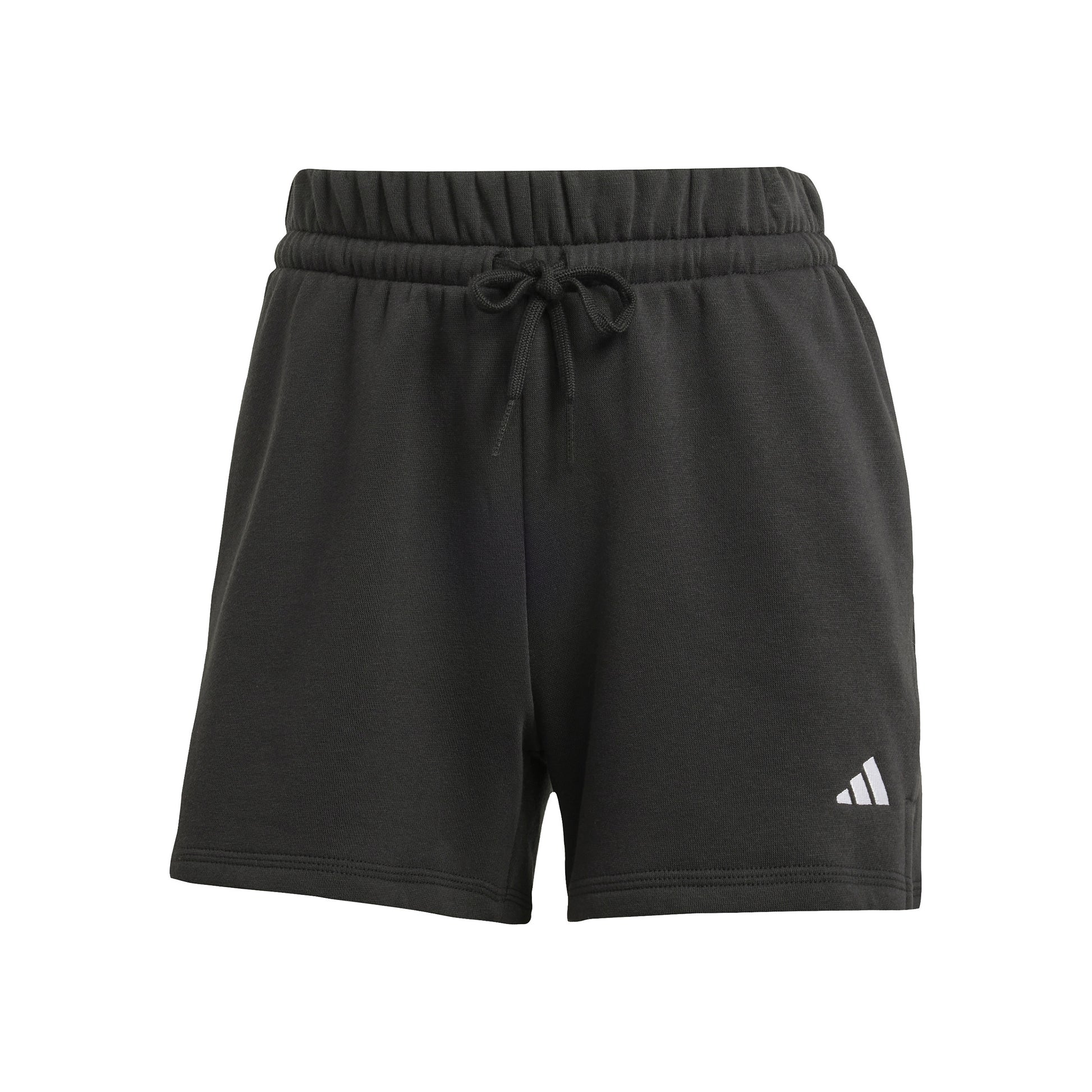 adidas Essentials Small Logo Feelcozy Shorts Dames-Zwart