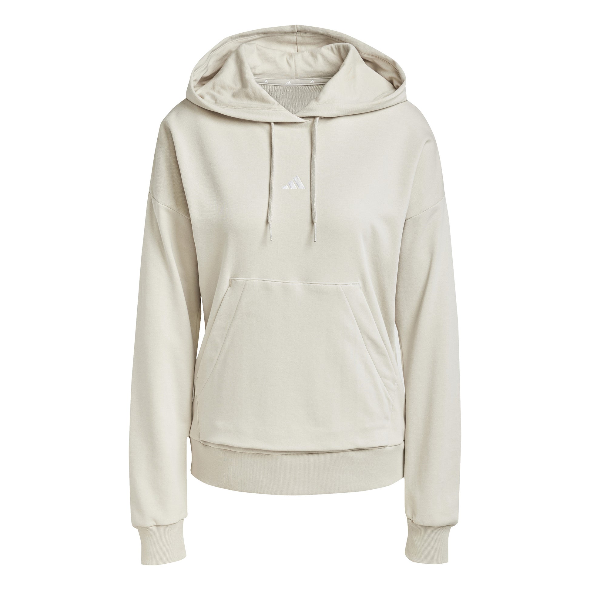 adidas Essentials Small Logo Sweater met capuchon Dames - grijs,