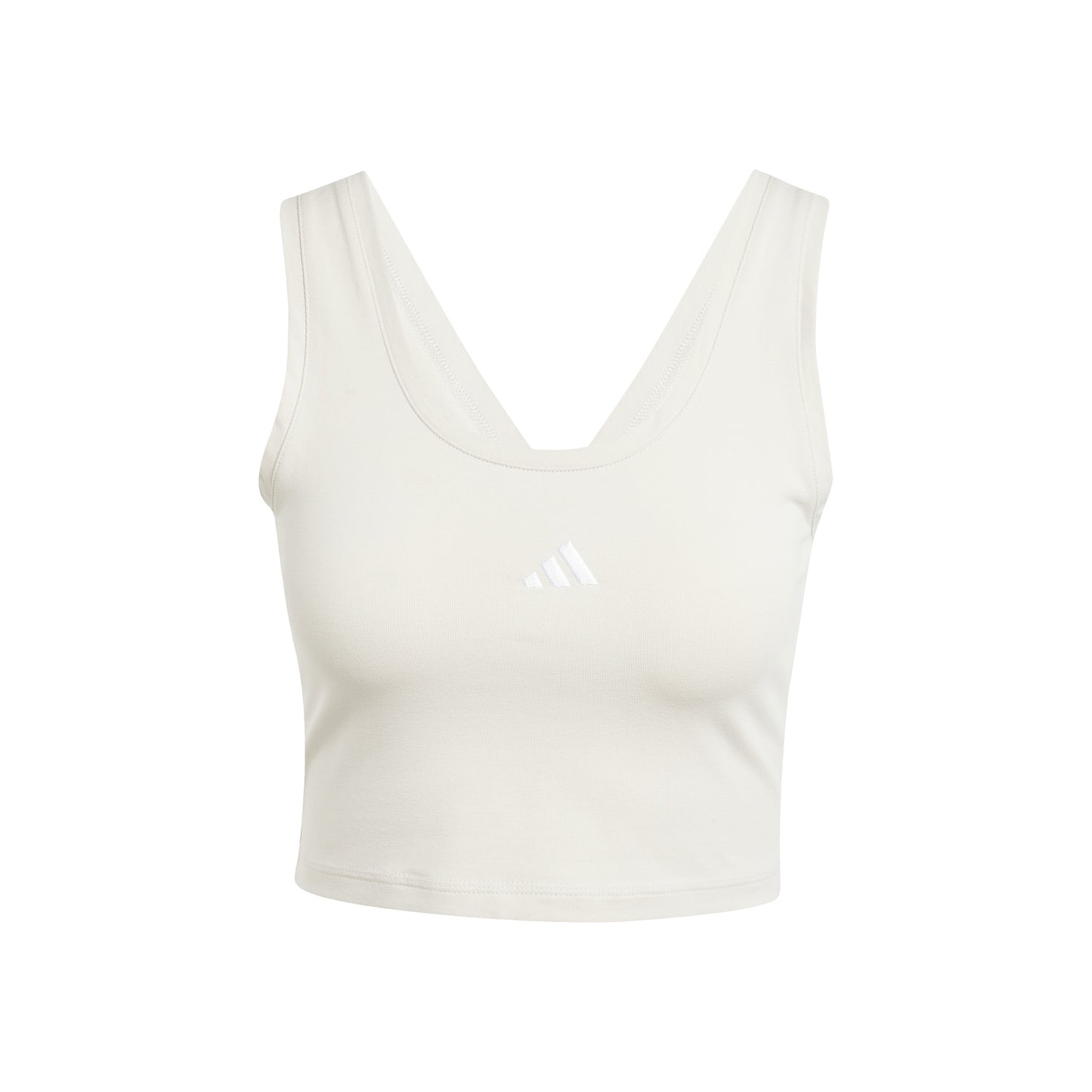 adidas Essentials Small Logo Tanktop Dames - grijs,