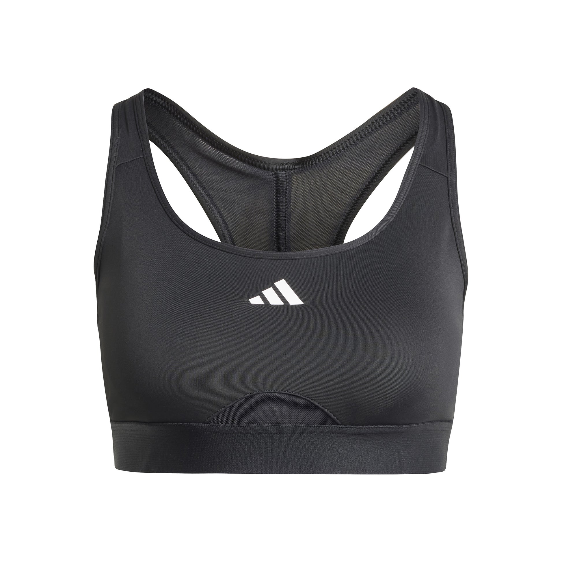 adidas Powerreact Training Sport-bh Dames - zwart