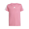 Training Essentials 3 Stripes T-shirt Kinderen - roze, wit