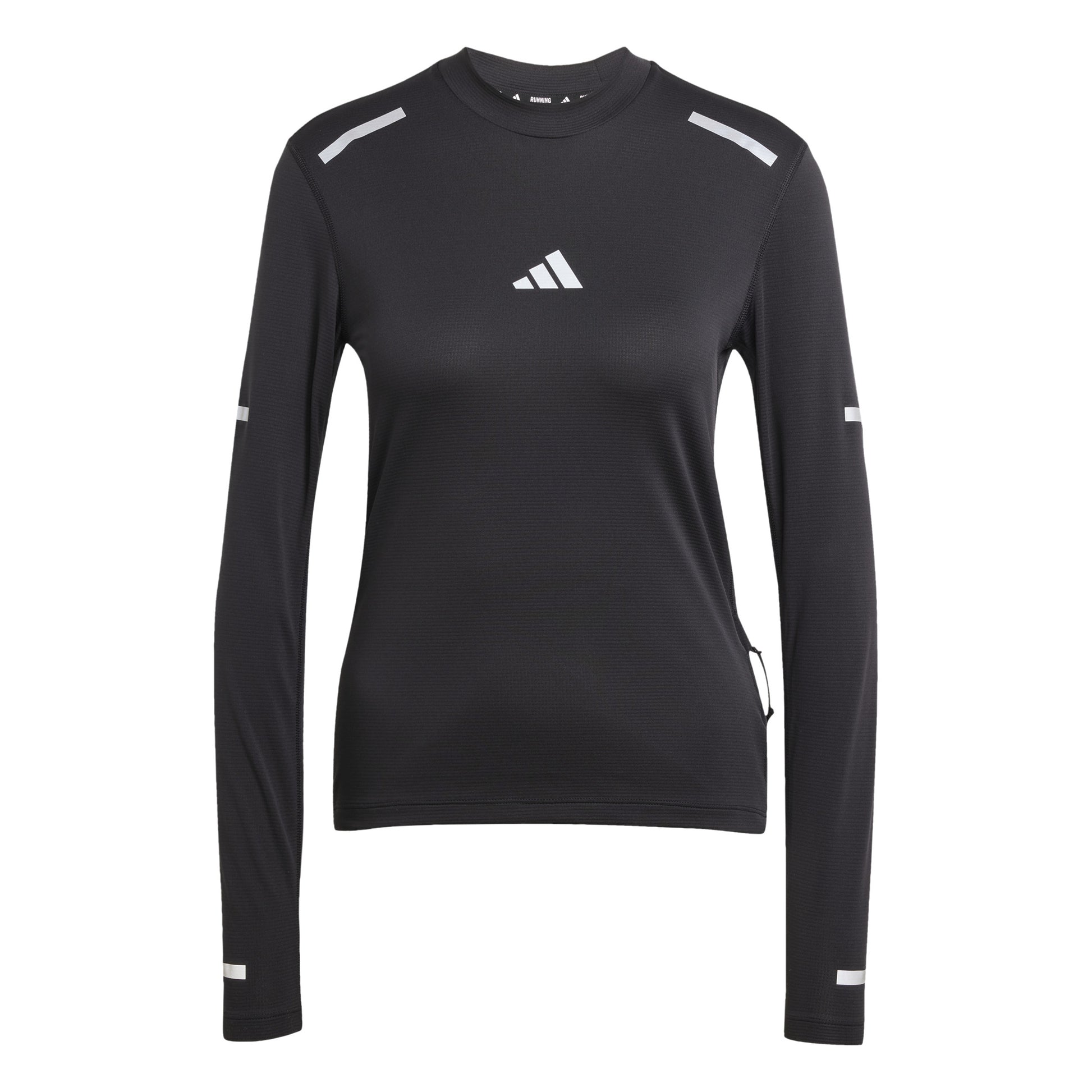 adidas Ultimate High Visibility Hardloopshirt Dames-Zwart