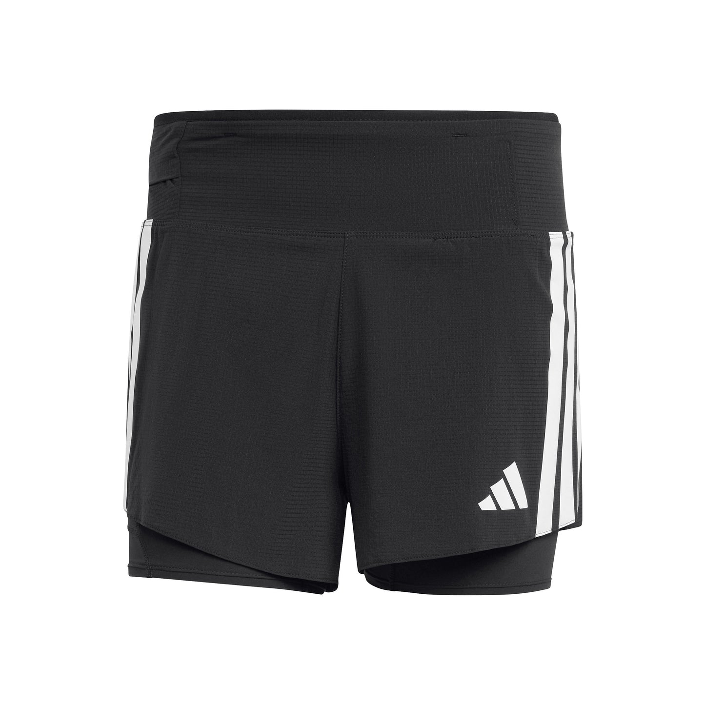 adidas Adizero 2in1 Hardloopshorts Heren-Zwart,Wit