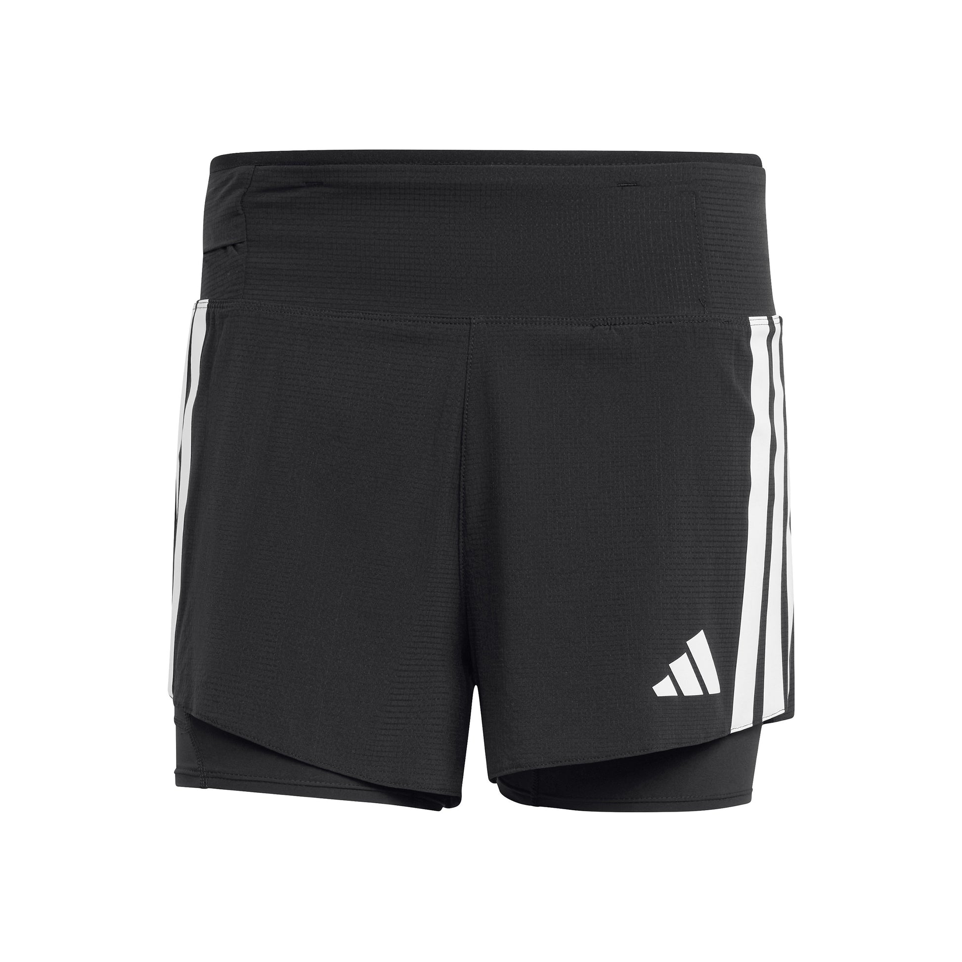 adidas Adizero 2in1 Hardloopshorts Heren-Zwart,Wit