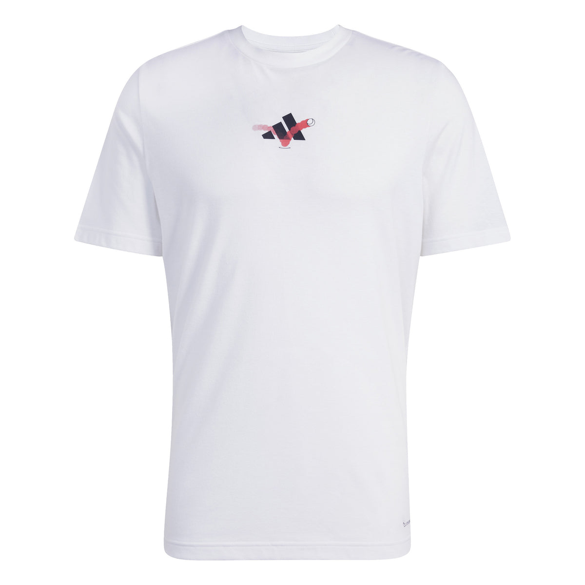 adidas 3B T-shirt Heren - wit, veelkleurig