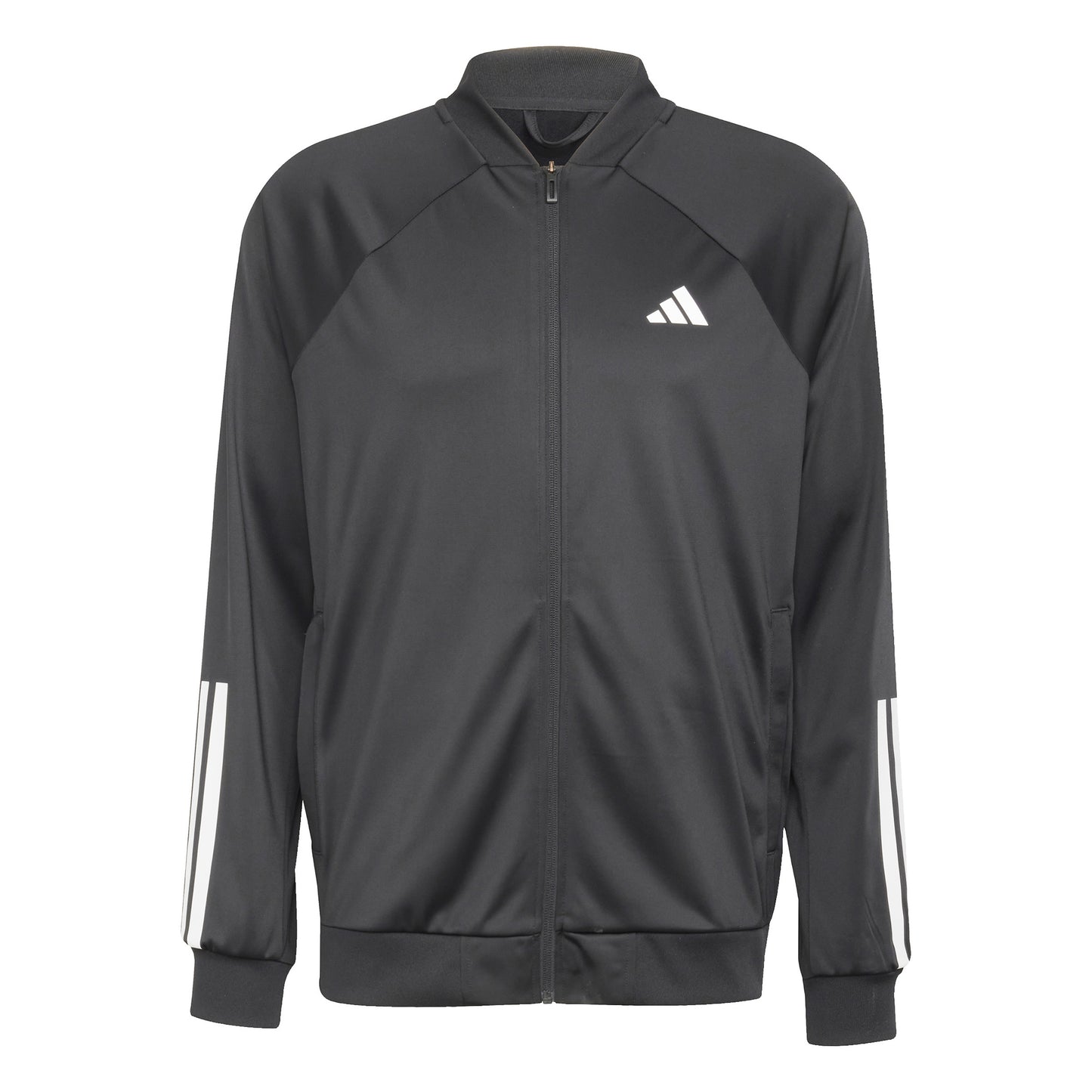 adidas 3Stripes Knit Trainingsjack Heren - zwart, wit