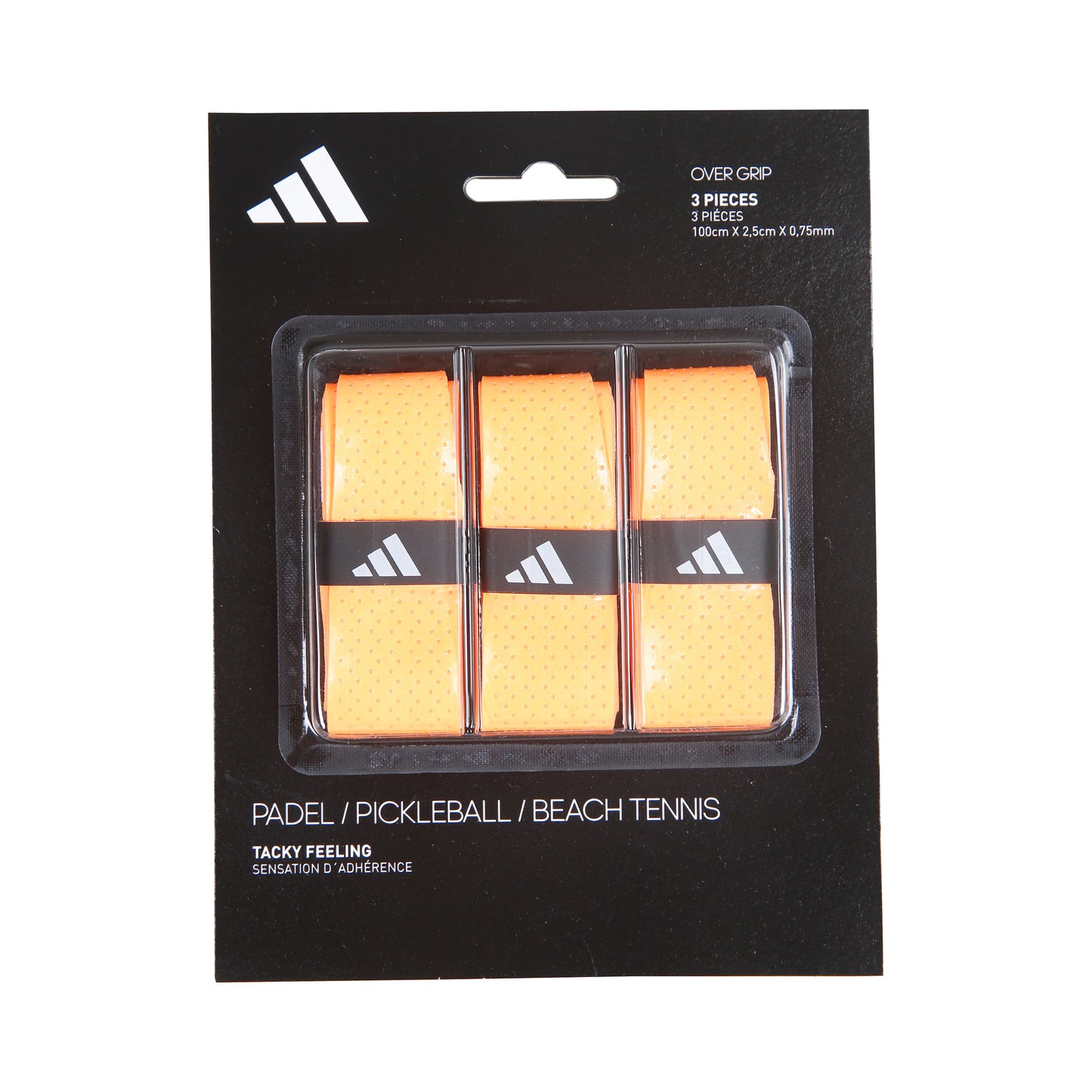 adidas Padel Overgrip Verpakking 3 Stuks-Oranje