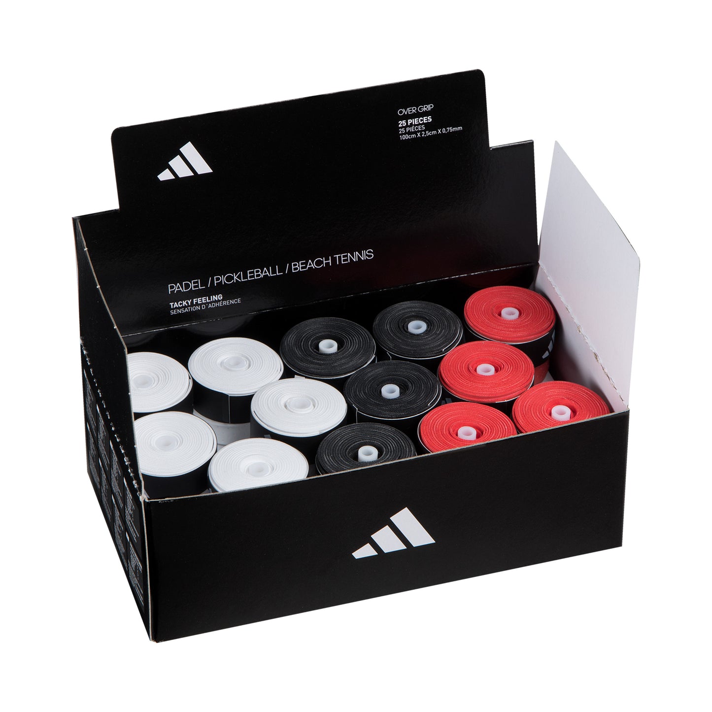 adidas Box of overgrip  Box 25 stuks - veelkleurig